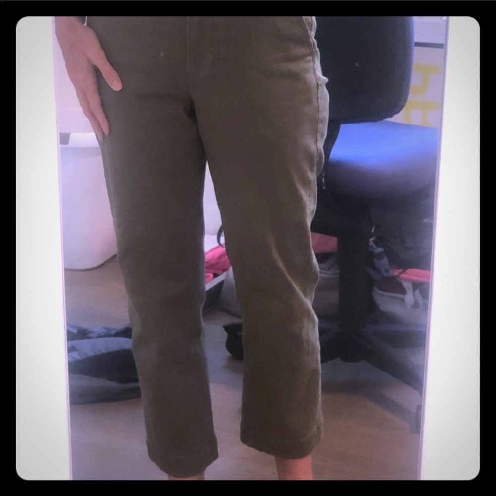 Everlane pants - army green